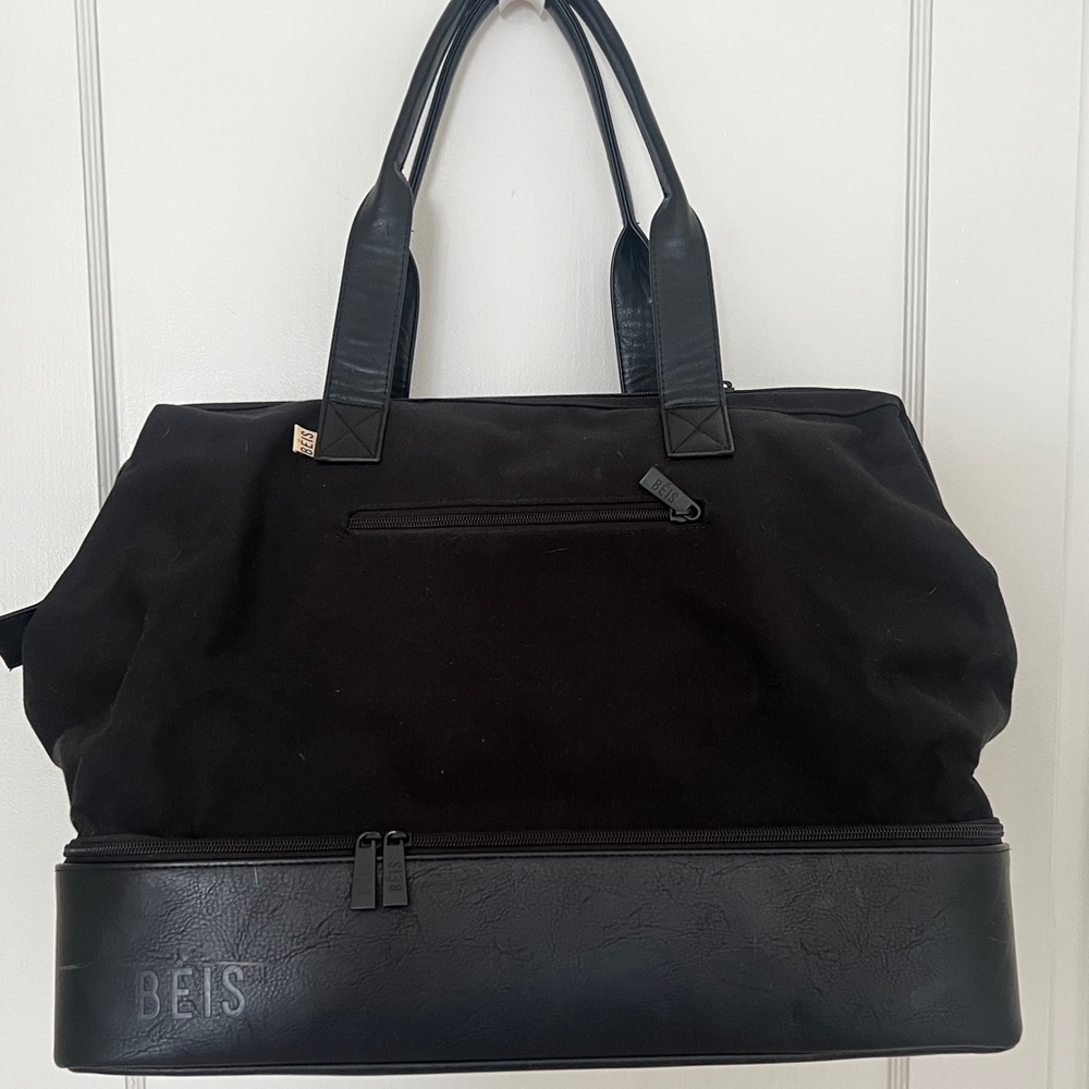BEIS Black Duffel Bag